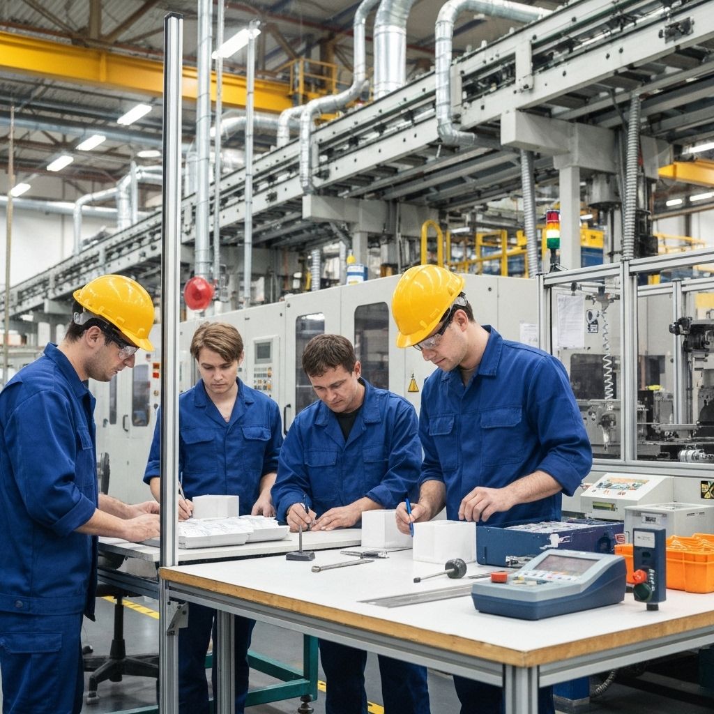 Quality testing at the factory floor